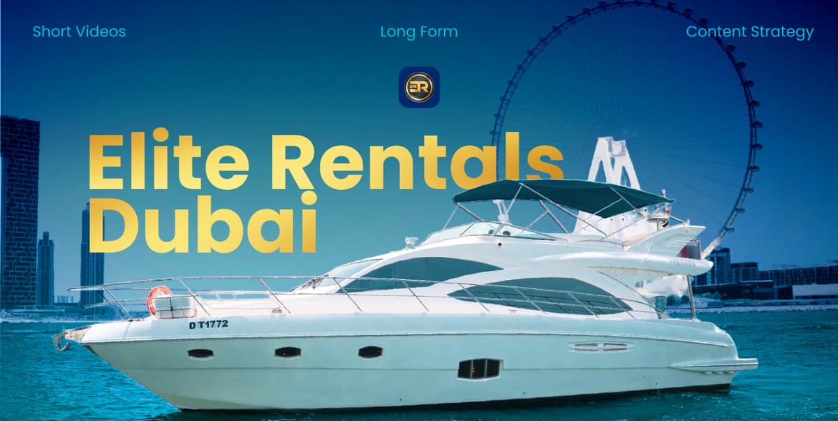 How We Helped Elite Rentals Dubai Through Premium Video Content